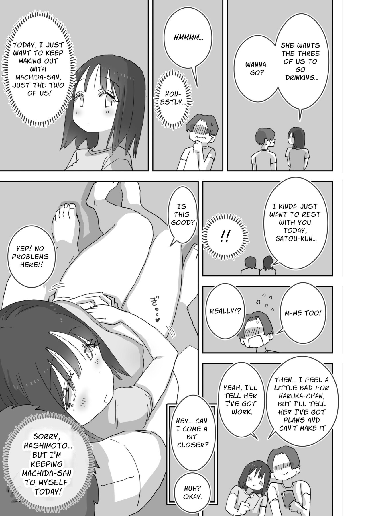 Hentai Manga Comic-My Naughty Lovey-Dovey Day Off With My Female Friends Continued ~Machida~-Read-33